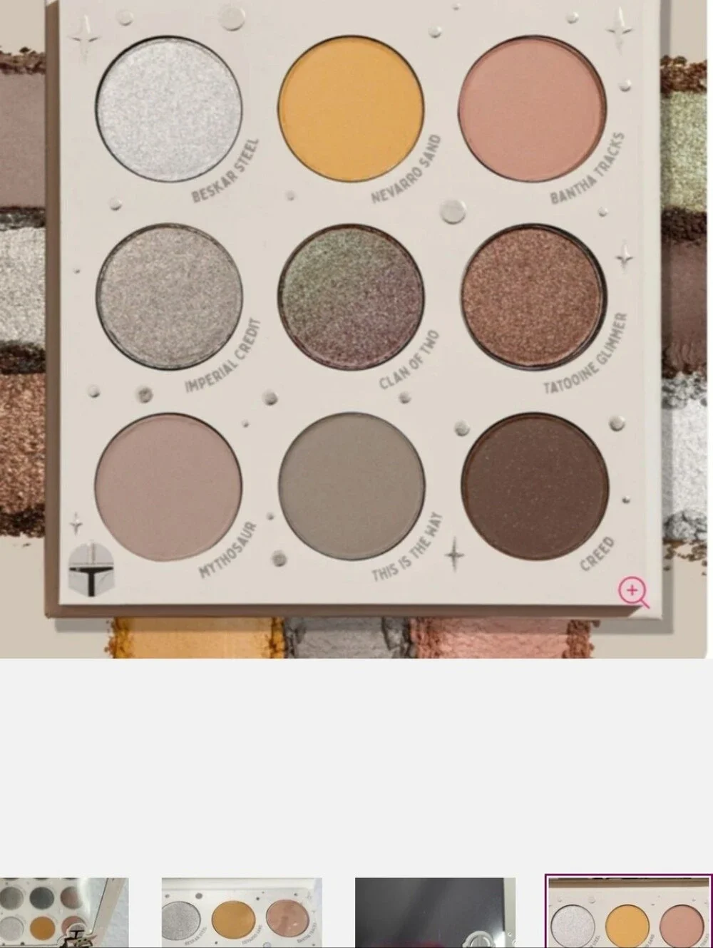 ✨️NWT COLORPOP MANDORLIAN EYE SHADOW PALLETTE/ MIRROR/ 9 STUNNING COLORS✨️✨️